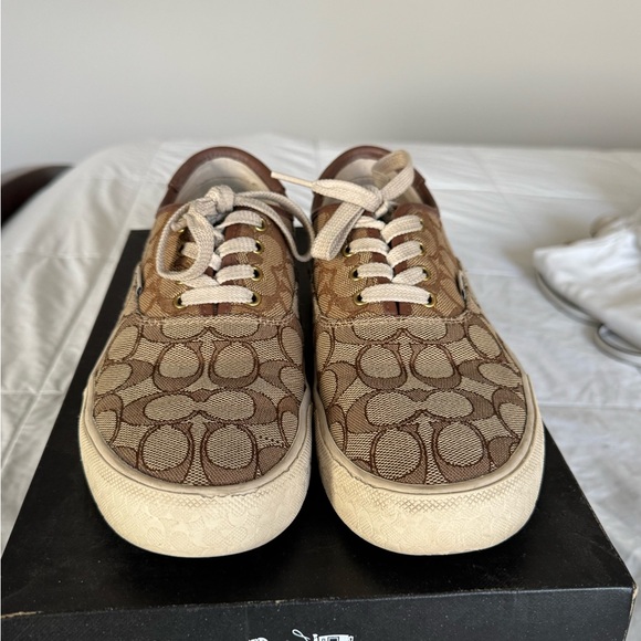 Coach Citysole Skate Khaki Boat Shoes - Picture 4 of 4